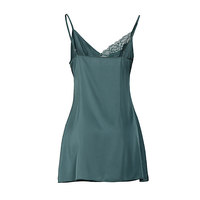 Robe slip en satin de luxe Robes et jupes grande taille Chemise de nuit pour femmes Robe slip en dentelle Babydoll