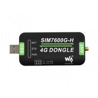 DONGLE SIM7600G-H 4G, Posicionamiento GNSS, Soporte de Banda Global SIM7600G-H Raspberry Pi 4