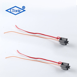 LTonic <b>Relay</b> Connector Wire Harness 3 Pin Red Orange White Plastic <b>Auto</b> Connector - Product Image 1