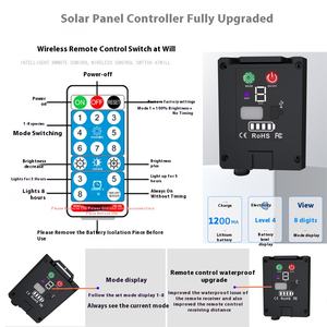 सेन्या-समर्थक नेतृत्व 2835 सौर नेतृत्व वाली स्ट्रिप लाइट आईपी 67 वाटरप्रूफ आउटडोर पार्टी होम रिचार्जेबल डेरा - Product Image 3