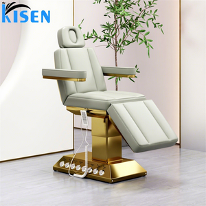 Kisen Factory Price Aesthetic Clinic Massage <b>Table</b> Multi Functional Mulitiple Position Beauty Bed <b>Electric</b> Chair - Product Image 1