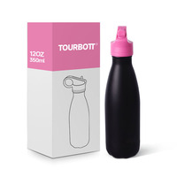 Produits promotionnels les plus vendus : Gourde isotherme sous vide en acier inoxydable 18/8 Pro de qualité supérieure, sans BPA, avec couvercle anti-fuite et paille rabattable
