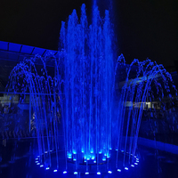 Fuente de Agua Decorativa con Forma de Cesta de Flores y Música, Fácil Instalación para Exteriores