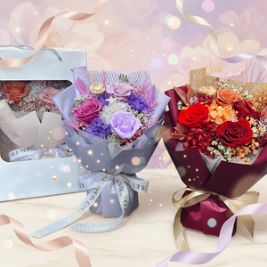 Bouquet di Rose Eterne Preservate 2026 |   Regalo Romantico Fatto a Mano di Lunga Durata <span class=keywords><strong>per</strong></span> <span class=keywords><strong>Lei</strong></span> |   Bomboniera <span class=keywords><strong>per</strong></span> <span class=keywords><strong>San</strong></span> <span class=keywords><strong>Valentino</strong></span> e Festa della Mamma - Product Image 1