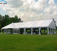 20x30m 20x35m entrepôt blanc événement tente plancher fête de mariage tente d'urgence station décorations extérieures tente pop up