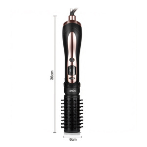 Brosse à air chaud 1000W avec deux têtes de coiffage pour le volume et les boucles, et cordon rotatif à 360° - Product Image 5