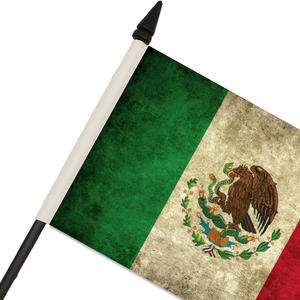 День независимости Мексики настольный флаг 14x21 см с основанием для пресса праздничные украшения - Product Image 3