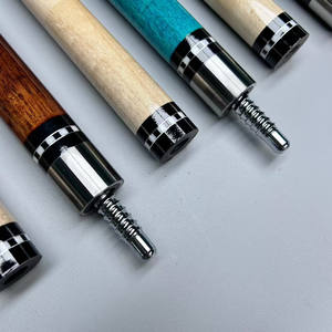 En gros Ingrid <span class=keywords><strong>Queue</strong></span> <span class=keywords><strong>de</strong></span> <span class=keywords><strong>billard</strong></span> chinoise en acier inoxydable Maple 13mm 1/2 Split 147cm Punch & Jump - Tête Snake Eye Petite/Moyenne/Grande - Product Image 6