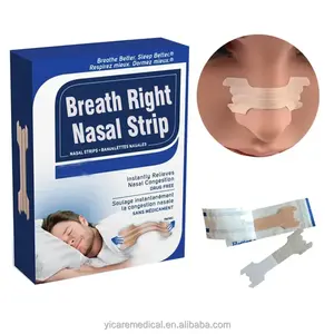 Bandelettes nasales médicales Bande nasale anti-ronflement pour un meilleur sommeil