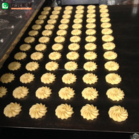 Ligne de production automatique de biscuits découpés en fil métallique avec ours fabricants de lignes de production de biscuits