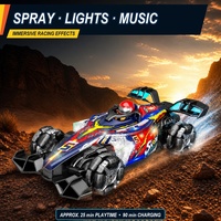 Voiture télécommandée éducative 2,4 GHz F1 Stunt Drift avec retour automatique, utilisation intérieure-extérieure, batterie au lithium pour enfants