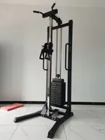 Mesin Olahraga Kebugaran tarik ke bawah/Low Row kualitas tinggi peralatan Gym menara kabel diskon besar-besaran