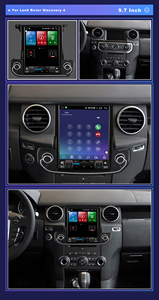 10.4 pollici Android Auto schermo verticale autoradio lettore DVD per Auto GPS Car Stereo Navigation Head Unit per Land Rover <span class=keywords><strong>Discovery</strong></span> 4 - Product Image 6