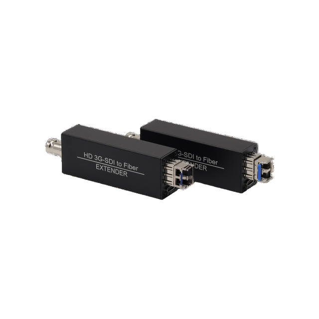 3G-SDI to Fiber Optic Converter Ultra Compact 1080P60Hz Mini HD-SDI LC Singlemode 10km Extender