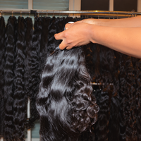 Extensions de cheveux naturels ondulés, 100% cheveux humains, mèches de cheveux naturels ondulés pour femmes