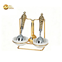 Sonstiges Hotel & Restaurant liefert Golden Chafing Dishes Buffet Set mit Universal rädern für einfache Bewegung und Fixierung