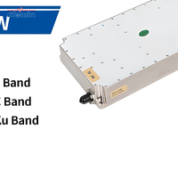 Amplificateur de puissance GaN Dewin 100W 2-6GHz, module SSPA à semi-conducteurs, amplificateur RF ultra large bande haute puissance pour système de test radar