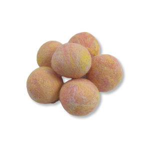 Boules en laine colorées de bonne qualité, faible MOQ, pour la décoration, bricolage, désodorisant, aide à la séchage, jouet pour chats, taille personnalisée, artisanat en laine du Hebei - Product Image 5