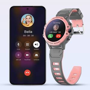 Reloj Telefónico Infantil con Banda de Silicona 4G Netcom, Posicionamiento Inteligente, Video, Alipay, <span class=keywords><strong>Regalos</strong></span> <span class=keywords><strong>para</strong></span> Estudiantes Masculinos y Femeninos - Product Image 3