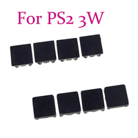 Jeu de bouchons anti-poussière pieds en caoutchouc couvercle de tampon en plastique pour PS2 7W 9W 70000 90000 pour PS2 3W 30000 pièces de rechange de contrôleur