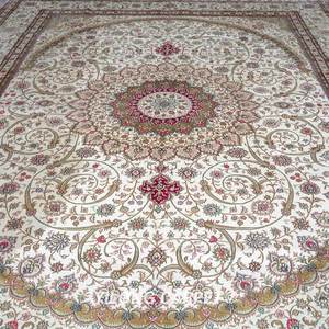 Tappeto Turco in Seta Fatto a Mano YILONG 9'x12' Oversize per Pavimento <span class=keywords><strong>Ipek</strong></span> Hali - Product Image 4