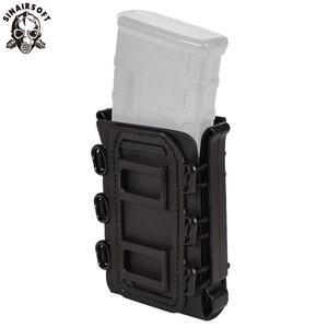 Portacargador Táctico Universal de Extracción Rápida para Cargadores de 5.56/7.62mm, Estilo Scorpion, Carcasa Blanda para Chaleco - Product Image 2