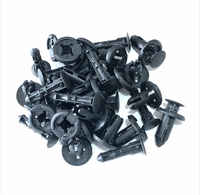 Nouveaux clips de retenue en plastique Huoshen, rivets de fixation pour pare-chocs et ailes, trou de 8 mm, longueur de 28 mm, compatibles Hyundai Kia