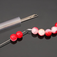 Aiguille à perler de type tube à essai de 17 cm, outils de gravure, outil spécialisé à ouverture latérale, pour bijoux faits main, projets de bricolage, modélisme