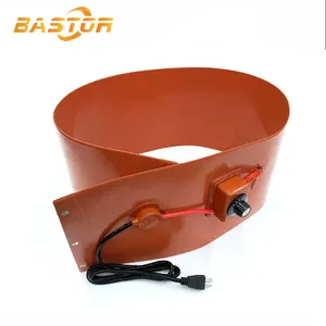 220v 3000w industrial electric flexible 55 gallon 200 litre silicone oil drum heating heater