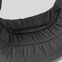 Custom Dames Yoga Nylon Gewatteerde Puffer Rits Katoenen Gym Sling Eenvoudige Handtas Schoudertas Voor Meisje Vrouwen Man Hobo Puffy Draagtas
