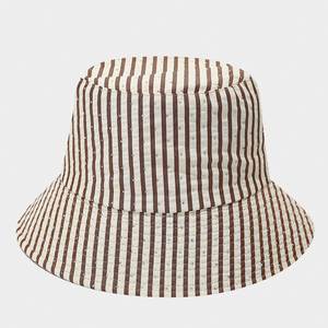 Summer Sun <b>Hat</b> Artistic Striped Flash Diamond Design Wide Brimmed Fisherman Bucket <b>Hat</b> - Product Image 4