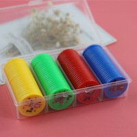 Jetons de jeu en plastique colorés de 25 mm