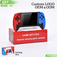 Console de jeux rétro portable Q21 500 Classic Nostalgic Games Arcade avec grand écran de 3,5 pouces