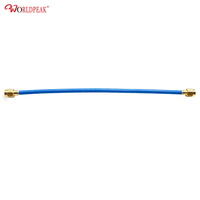 Câble coaxial semi-flexible SMA mâle vers SMA mâle RG402, 30 cm, bleu, FEP, 0-18 GHz, pour test VNA RF, interconnexion micro-ondes
