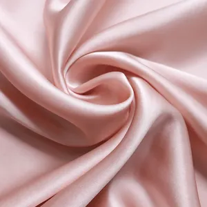 Oeko-tex 100 Wholesale Silk Pure Natural Silk Fabric 16 19 22 25 30 Momme Custom Charmeuse Silk Fabric