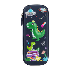 Caja de lápices 3D de goma <span class=keywords><strong>EVA</strong></span> con dibujos de dinosaurios, para niños, 3 capas, divertida, <span class=keywords><strong>precio</strong></span> de fábrica, venta al por mayor - Product Image 2