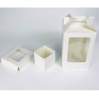 Vente en gros boîtes carrées pour fleurs boîte à fleurs à fenêtre boîtes en carton pour fleurs