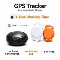 Traceur GPS compatible réseau de localisation (3 ans), dispositif de positionnement en temps réel pour objets perdus, balise intelligente anti-perte