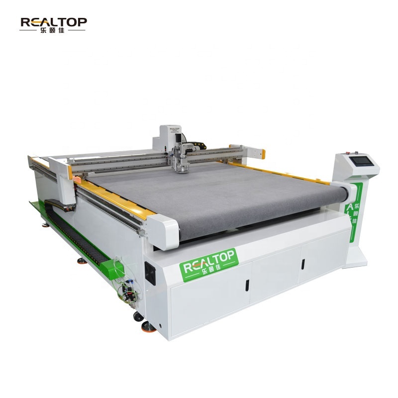 Automático de productos médicos cnc pu máquina de corte general químico ropa de protección de línea de producción de la máquina