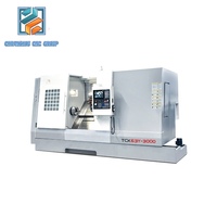 Centre d'usinage 4 axes pour pièces médicales de précision TCK63Y-3000, tour CNC à lit incliné axe Y, 8 broches, commande KND, haute précision, entraînement direct