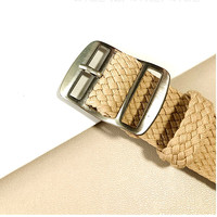 Usine 18 20 22mm Haute Qualité Remplacement Plongée Sport Montre Ceinture Tissu Nylon Perlon Montre Bracelet Smart Watch Band Accessoires