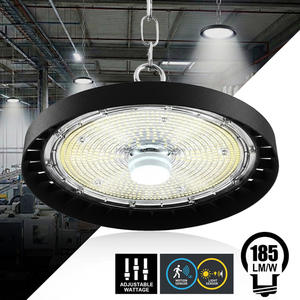 산업용 조명 원형 설비 250w 220-240v 실내 LED UFO 창고등 185Lm/W 전원 공급식 LED 라이트 베이 조명 - Product Image 2