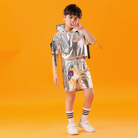 Vêtements de jazz pour enfants, salopettes, combinaisons, vêtements hip-hop pour garçons, costumes pour filles, tenue de danse de rue
