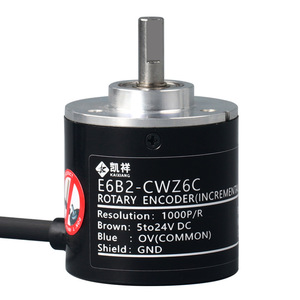 E6B2-CWZ6C โรตารี่เอ็นโค้ดเดอร์ 1000P/R แบบเพิ่มค่าทีละหนึ่ง 5 ถึง 24V DC พร้อมสายเคเบิลสำหรับระบบอัตโนมัติทางอุตสาหกรรม - Product Image 2