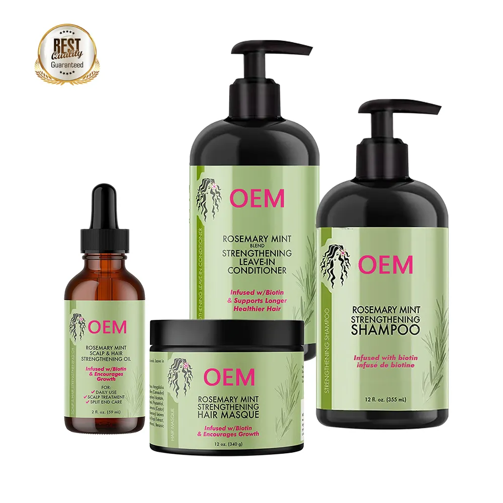 Giá tốt nhất chất hữu cơ hương thảo bạc hà dầu gội điều hòa tóc Masque dầu tóc mielle sản phẩm tóc