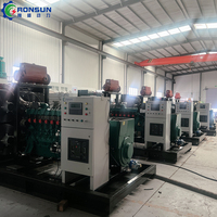 Générateur d'énergie libre 250GF RONSUN 250 kW 1 MW 2 MW Turbine à gaz Biogaz Gaz naturel Moteur Weichai Triphasé 4 fils Refroidi par eau CE