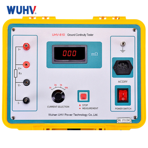 เครื่องทดสอบการนำไฟฟ้าแบบกราวด์ดาวน์ UHV-810 สำหรับตรวจสอบความต่อเนื่องและการนำไฟฟ้า - Product Image 1