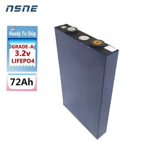 3.2v 72Ah şarj edilebilir prizmatik Lifepo4 lityum iyon güneş enerjisi depolama aküsü hücre test cihazları - Product Image 3