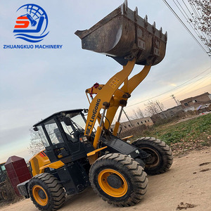 Chargeuse sur pneus Liugong 830H d'occasion de 3 tonnes, 830H-2 830H-5 avec attache rapide et climatisation de cabine, certifiée CE à vendre avec une garantie d'un an - Product Image 3