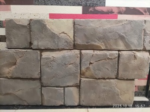 Panel de <span class=keywords><strong>pared</strong></span> de <span class=keywords><strong>piedra</strong></span> de poliuretano (PU) de <span class=keywords><strong>piedra</strong></span> de colores ligeros - Product Image 6